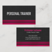 Mutige persönliche visitenkarte (Vorne/Hinten)