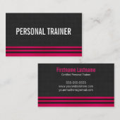 Mutige persönliche visitenkarte (Vorne/Hinten)