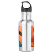 Mutige Pferdewasserflasche Trinkflasche (Rückseite)