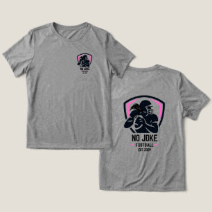 Mutige QB-Wappen Tri-Blend Shirt