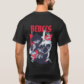 Mutige Rebellen T-Shirt (Rückseite)