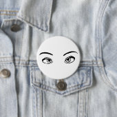 mutige Schwarz-Weiß-Illustration Button (Beispiel)