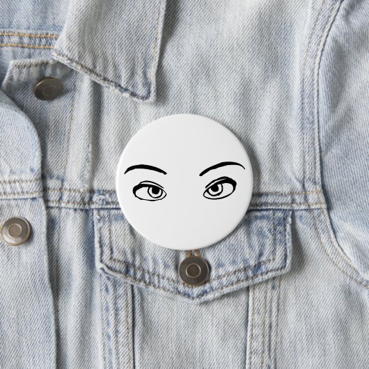 mutige Schwarz-Weiß-Illustration Button (Beispiel)