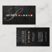 Mutige stilvolle Visitenkarte (Vorne/Hinten)