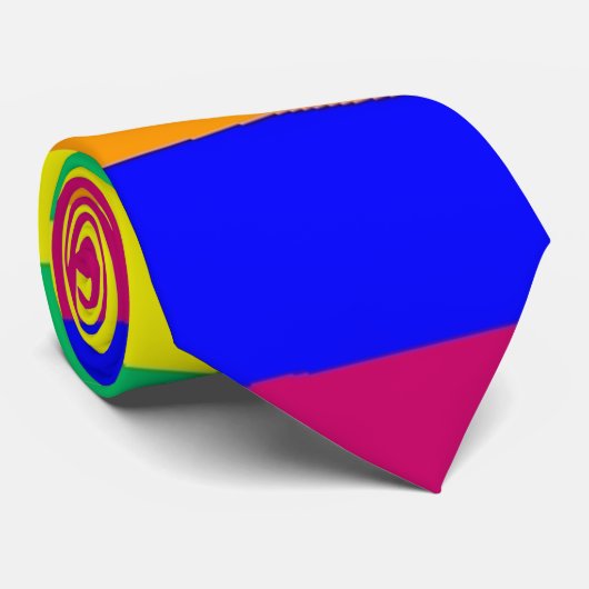 Mutige Streifen 2 Krawatte (Gerollt)