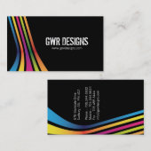 Mutige und moderne Visitenkarten Visitenkarte (Vorne/Hinten)