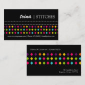 Mutige und vibrierende Visitenkarten Visitenkarte (Vorne/Hinten)