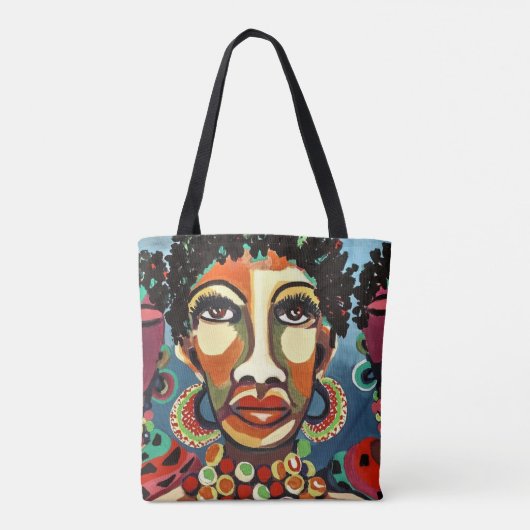 Mutige vibrierende afrikanische tasche (Rückseite)