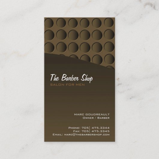 Mutige Visitenkarte (Vorderseite)