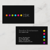 Mutige Visitenkarte (Vorne/Hinten)