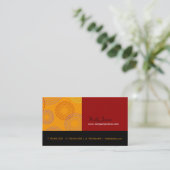 Mutige Visitenkarte (Stehend Vorderseite)