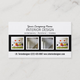 Mutiger 4 Foto-Innenarchitekt Visitenkarte