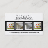 Mutiger 4 Foto-Innenarchitekt Visitenkarte (Vorderseite)