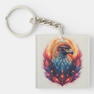 🦅 Mutiger Adler Kunst Himmel Geist Charme 🦅 Schlüsselanhänger