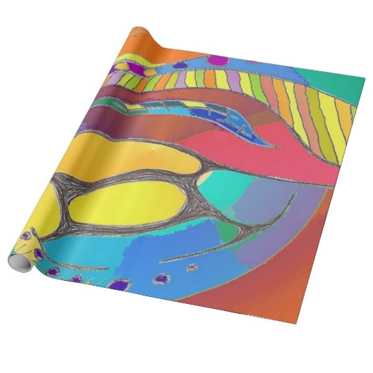 Mutiger Bio Entwurfs-Leinenverpackungs-Papier Geschenkpapier (Ungerollt)