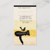 Mutiger blumiger terminkarte (Rückseite)