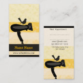 Mutiger blumiger terminkarte (Vorne/Hinten)