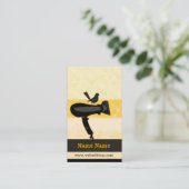 Mutiger blumiger terminkarte (Stehend Vorderseite)