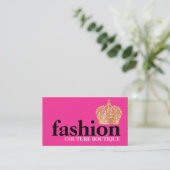 Mutiger ButikeTiara der Mode-311 Visitenkarte (Stehend Vorderseite)