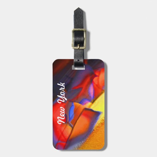 MUTIGER GEPÄCKANHÄNGER DES MODERNEN (Vorderseite vertikal)