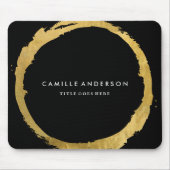 Mutiger kundengerechter Maskenbildner Mousepad (Vorne)