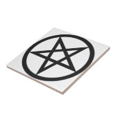 Mutiger Pentagram Fliese (Seite)