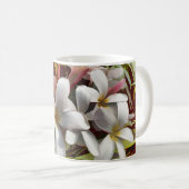Mutiger Plumeria Kaffeetasse (VorderseiteRechts)