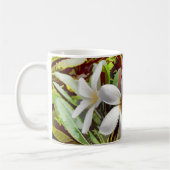 Mutiger Plumeria Kaffeetasse (Links)
