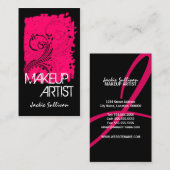 Mutiger Schmutz-Maskenbildner Visitenkarte (Vorne/Hinten)