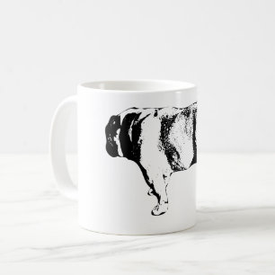 Mutiger Spaziergang, sanfter Morgen Kaffeetasse