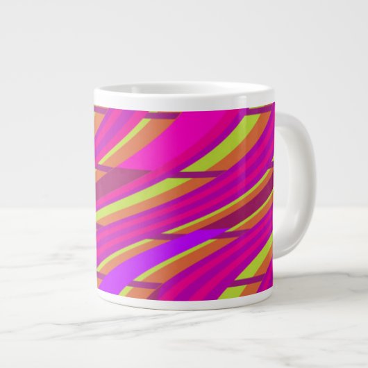 Mutiger Strudel Jumbo-Tasse (Vorderseite Rechts)