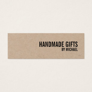 Mutiger Text-Packpapier-handgemachter