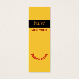 Mutiger Verabredungs-Zahnarzt