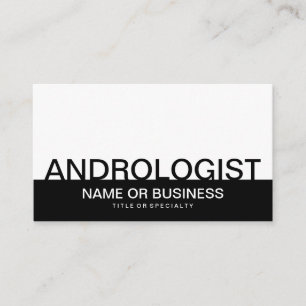 mutiges ANDROLOGIST Visitenkarte