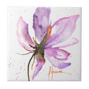 Mutiges Blumen-IV Fliese