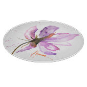 Mutiges Blumen-IV Schneidebrett (Ecke)