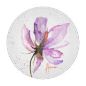 Mutiges Blumen-IV Schneidebrett (Vorderseite)