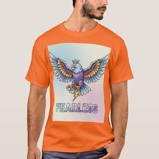 Mutiges Crystal Eagle Emblem Shirt (Vorderseite)