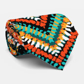 Mutiges ethnisches gebürtiges Stammes- Muster Krawatte (Gerollt)
