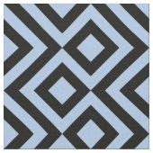 Mutiges hellblaue u. schwarze stoff (Nahaufnahme)