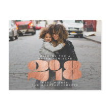 MUTIGES NEUES JAHR (ROSEN-GOLD)