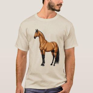 Mutiges Pferd T-Shirt