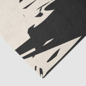 Mutiges schwarzes abstraktes Seidenpapier (Ausschnitt)