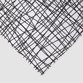 Mutiges schwarzes u. weißes seidenpapier (Ausschnitt)