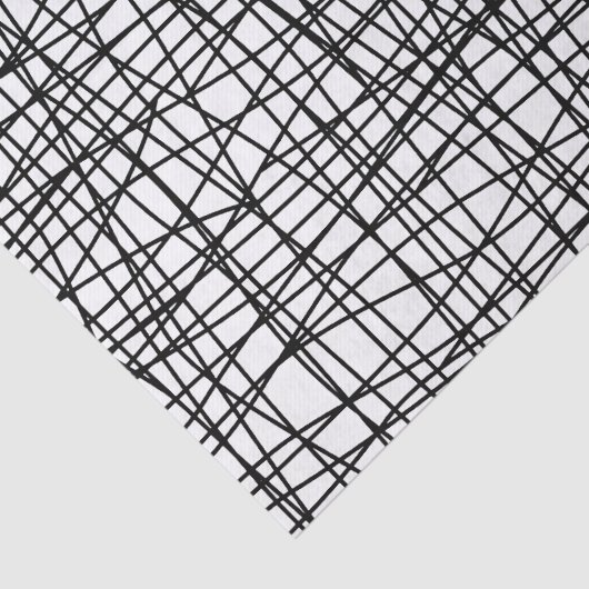 Mutiges schwarzes u. weißes seidenpapier (Ausschnitt)