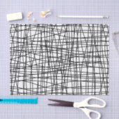 Mutiges schwarzes u. weißes seidenpapier (Handwerk)