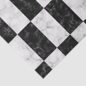 Mutiges Schwarzweiss-Marmormuster Seidenpapier (Ausschnitt)