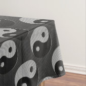 Mutiges Yin Yang in der Tischdecke (Beispiel)