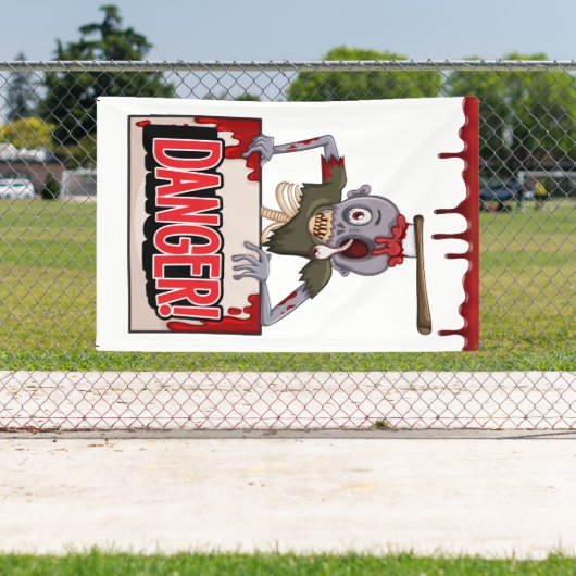 Mutilated Zombie Banner (Insitu)