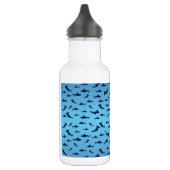 Mutilple Hammer Head Sharks Edelstahlflasche (Links)